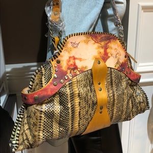 Designer Genuine Snakeskin - NEW by Sharif 1827